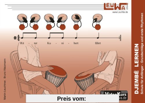 Djembé lernen: Schule für Anfänger - Grundschläge und erste Rhythmen